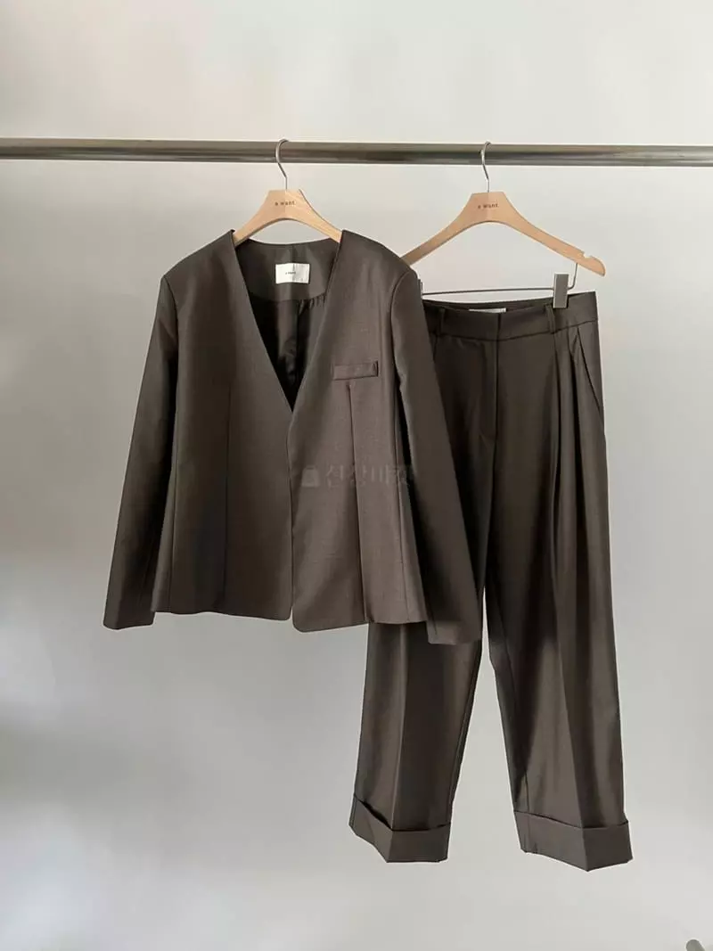 A Want - Korean Women Fashion - #pursuepretty - Paper Pants - 6