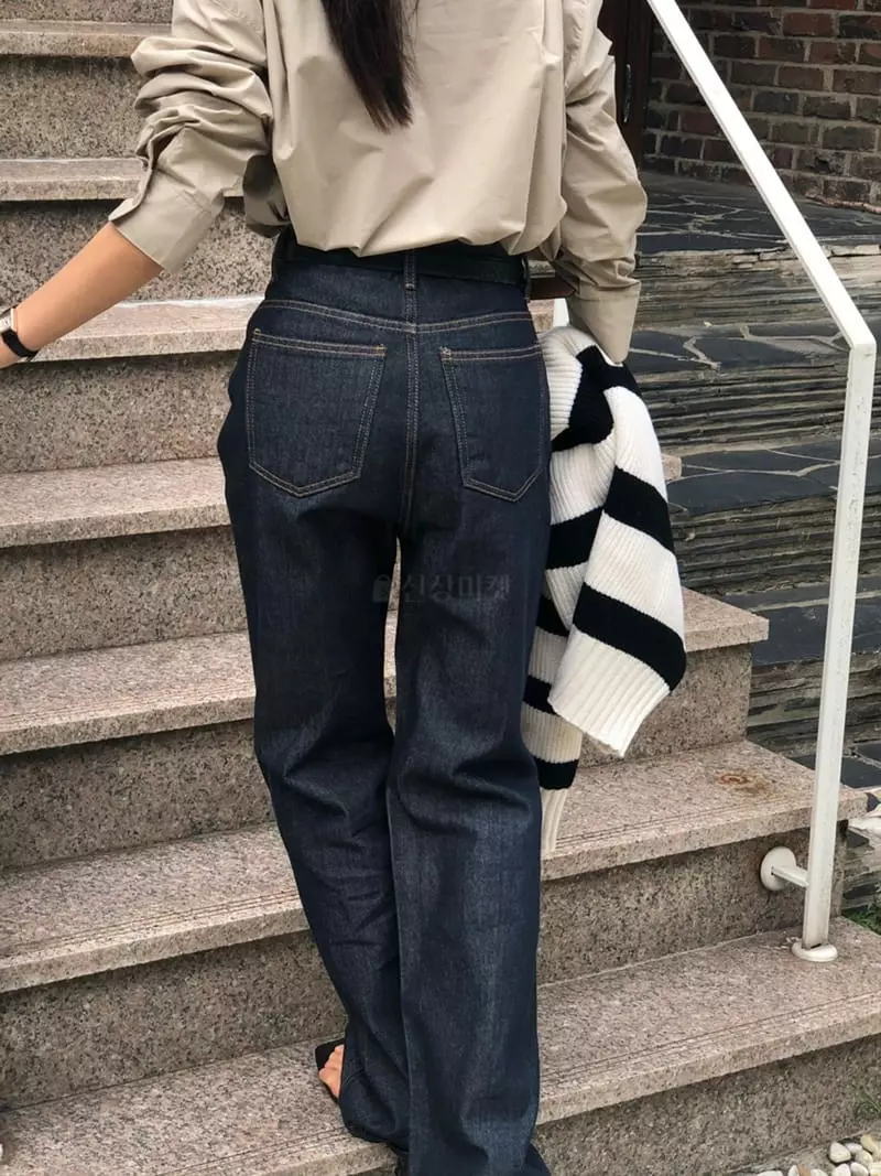 A Want - Korean Women Fashion - #vintagekidsstyle - Find Jeans - 4