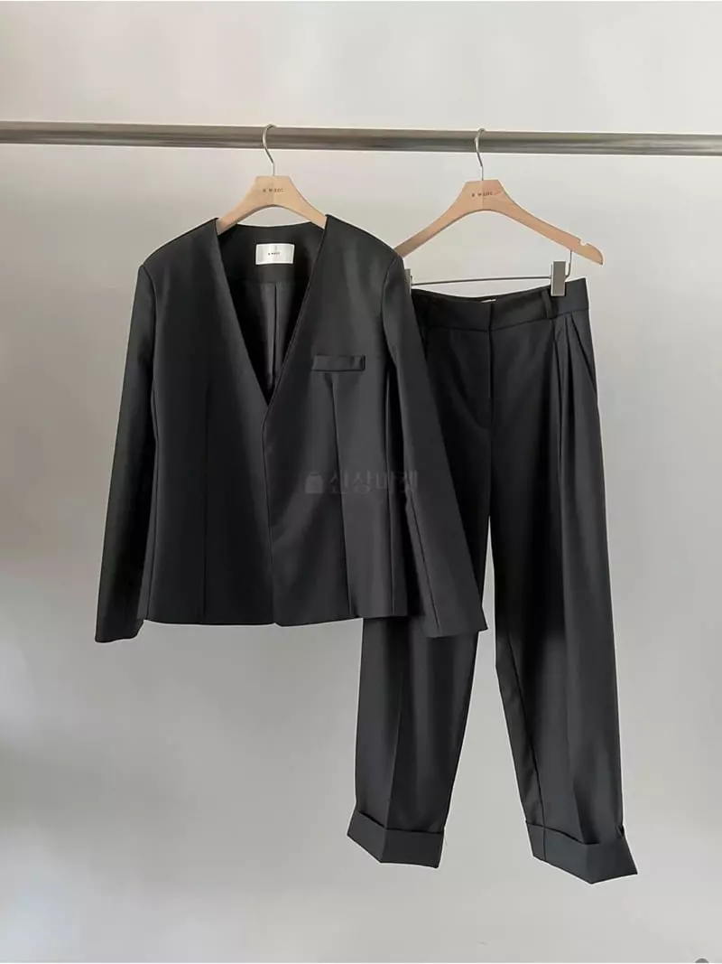 A Want - Korean Women Fashion - #restrostyle - Paper Pants - 7