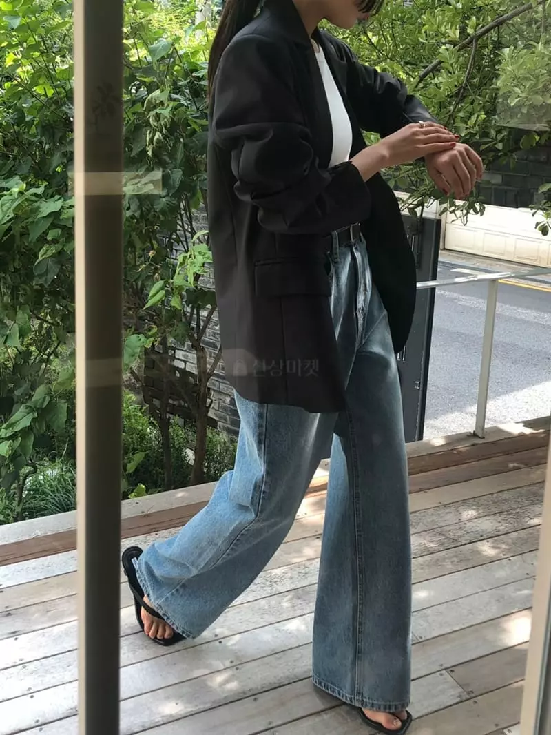 A Want - Korean Women Fashion - #restrostyle - Clain Jeans - 3