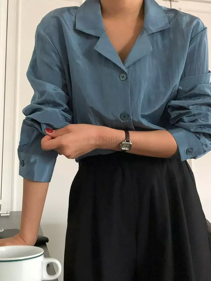 A Want - Korean Women Fashion - #restrostyle - Kale Blouse