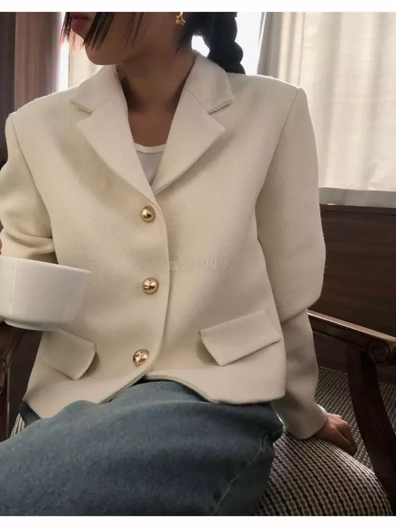 A Want - Korean Women Fashion - #romanticstyle - Need Jacket - 11