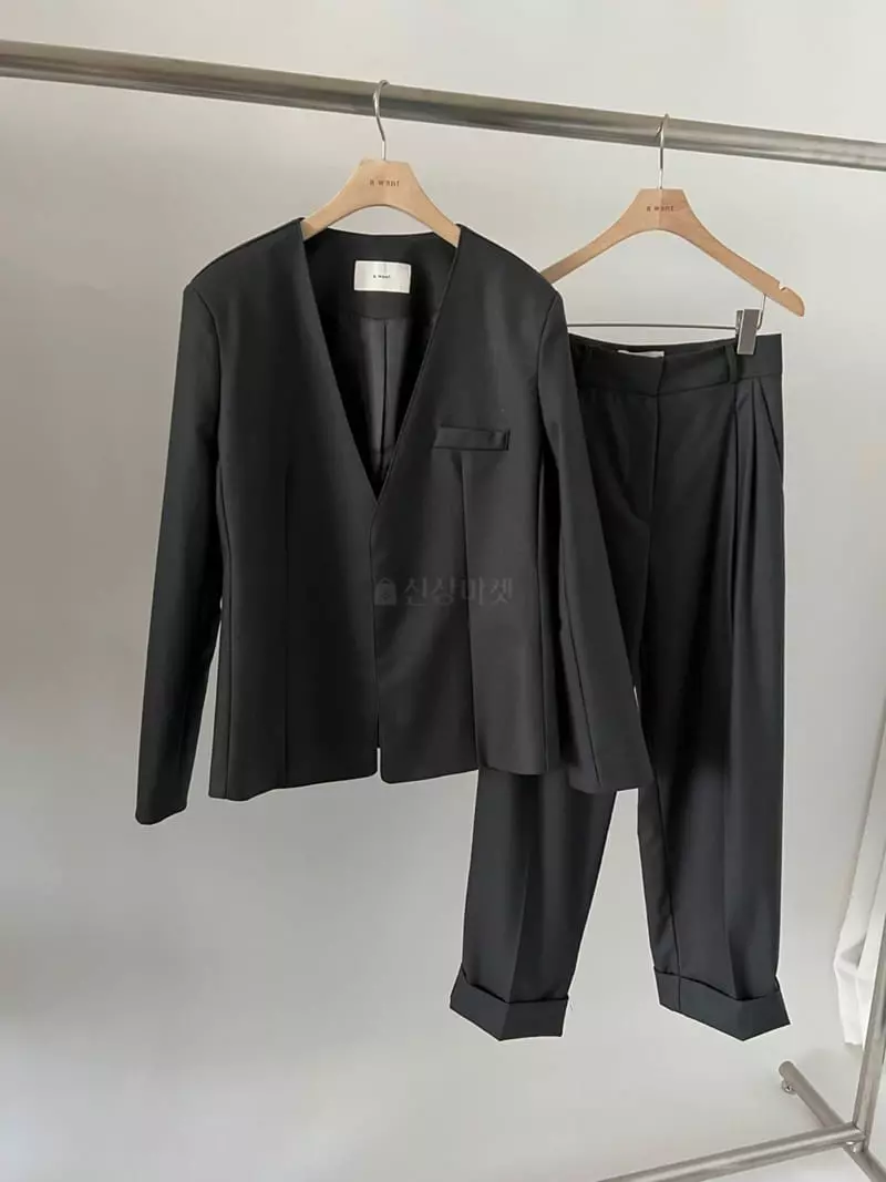 A Want - Korean Women Fashion - #romanticstyle - Paper Jacket - 7