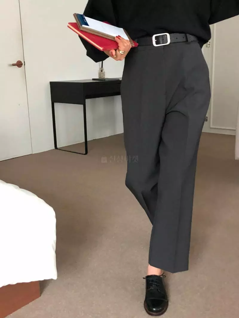 A Want - Korean Women Fashion - #shopsmall - Clay Pants - 6