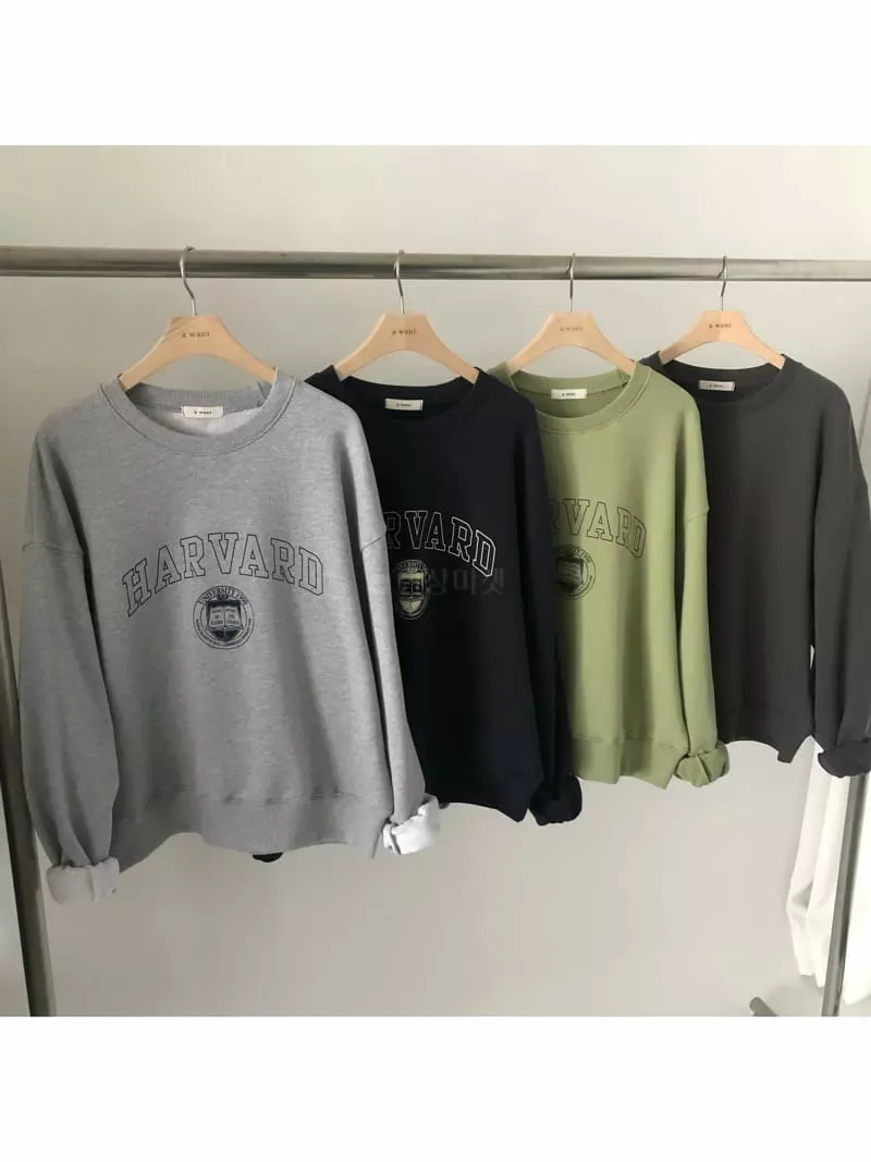 A Want - Korean Women Fashion - #thatsdarling - Havard Sweatshirt - 11