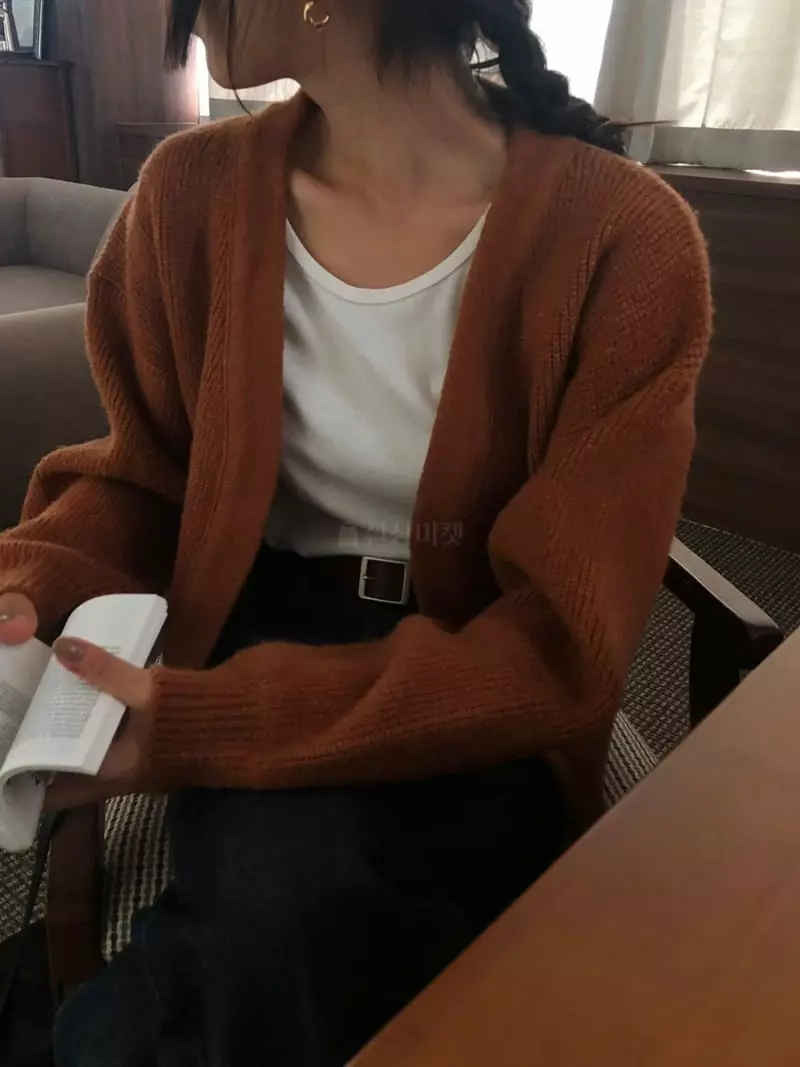 A Want - Korean Women Fashion - #thelittlethings - Sheared Cardigan