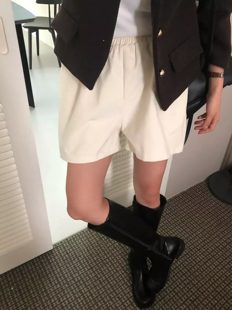 A Want - Korean Women Fashion - #thelittlethings - Rib Shorts - 12