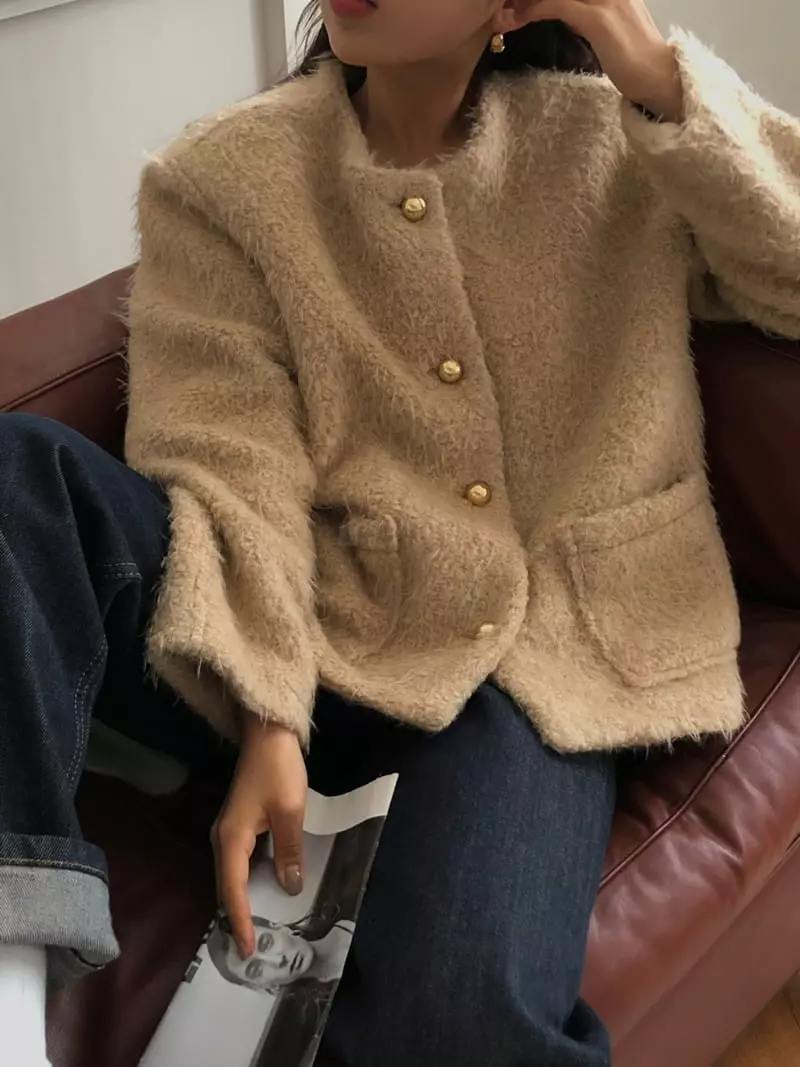 A Want - Korean Women Fashion - #vintageinspired - Madelen Jacket - 10