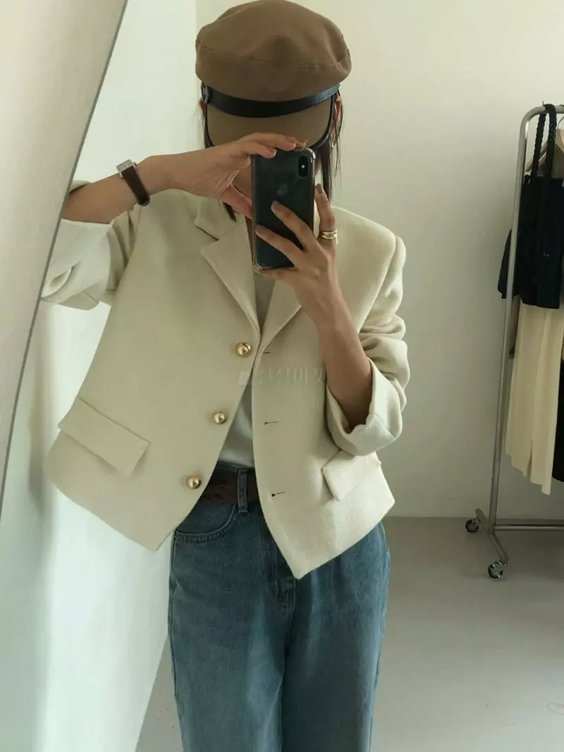 A Want - Korean Women Fashion - #vintageinspired - Need Jacket - 7