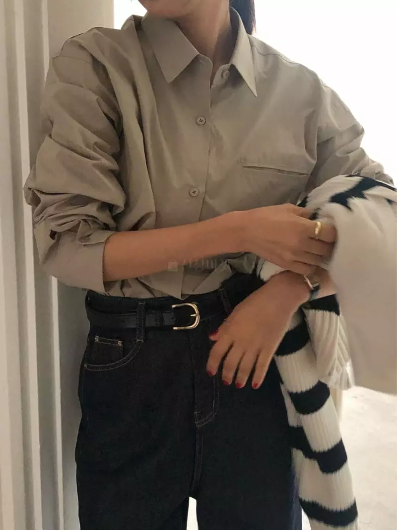 A Want - Korean Women Fashion - #vintagekidsstyle - Mare Shirt - 12