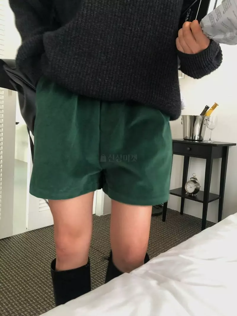 A Want - Korean Women Fashion - #vintagekidsstyle - Rib Shorts - 6