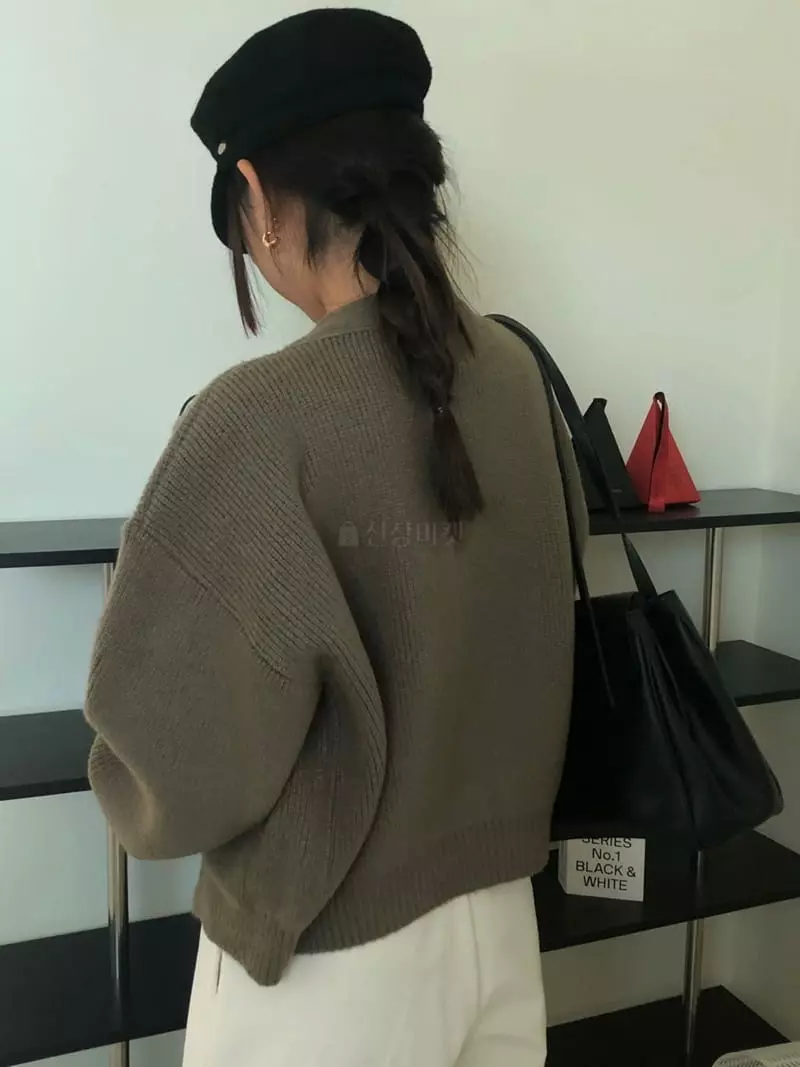 A Want - Korean Women Fashion - #womensfashion - Sheared Cardigan - 7