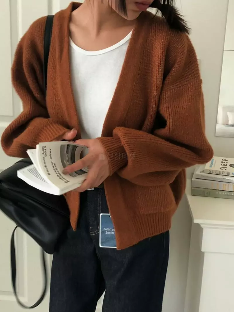 A Want - Korean Women Fashion - #womensfashion - Sheared Cardigan - 9