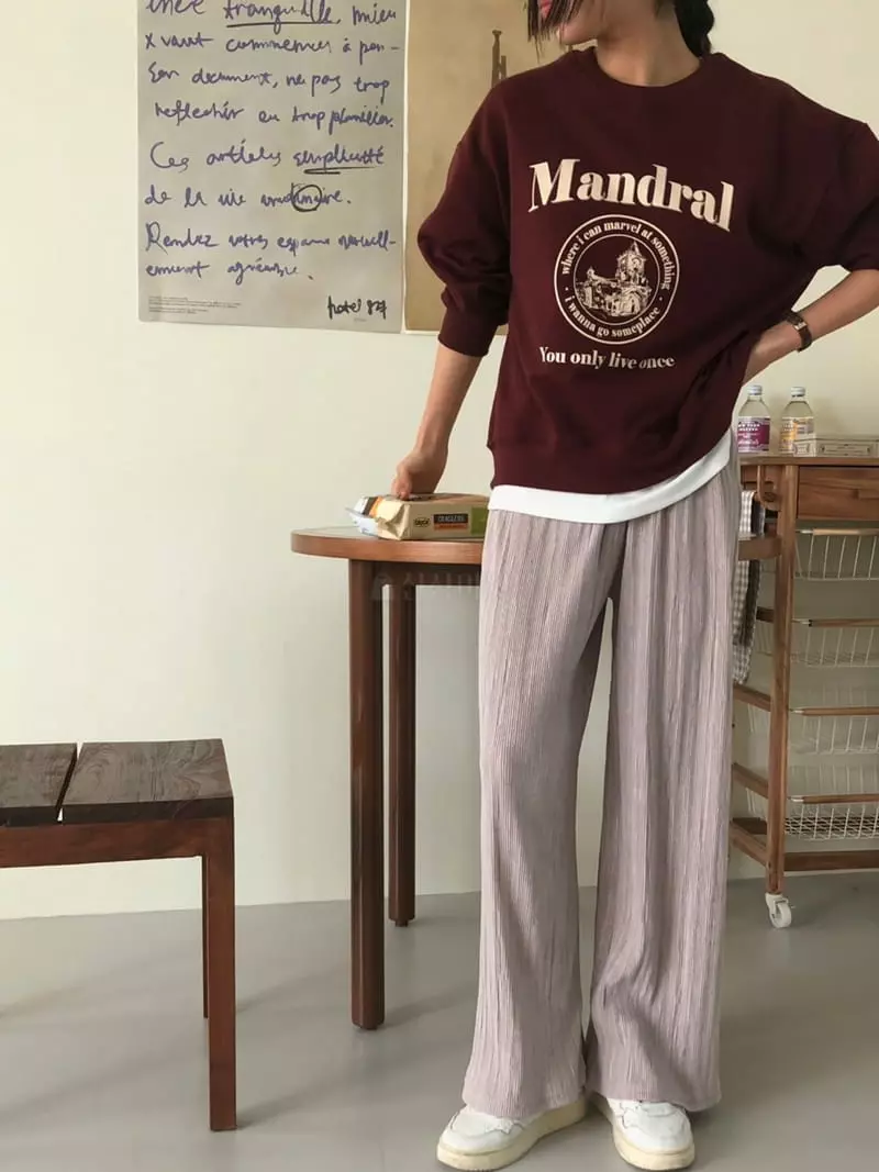 A Want - Korean Women Fashion - #momslook - Snow Velvet Pants - 4