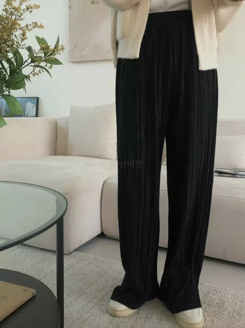 A Want - Korean Women Fashion - #womensfashion - Snow Velvet Pants - 8