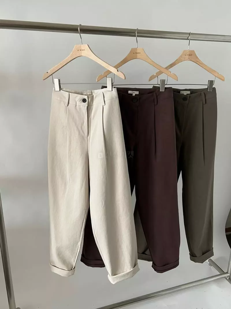 A Want - Korean Women Fashion - #womensfashion - Bottle Pants - 3