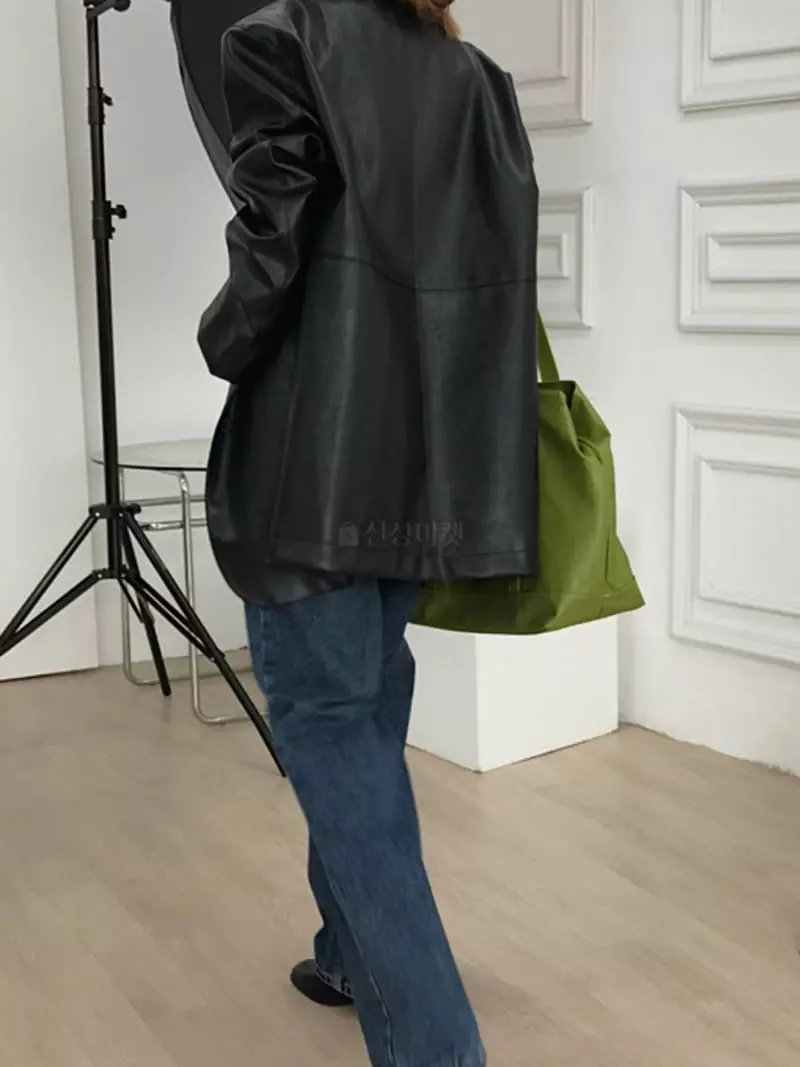 A Want - Korean Women Fashion - #womensfashion - Vegetable Jacket - 3