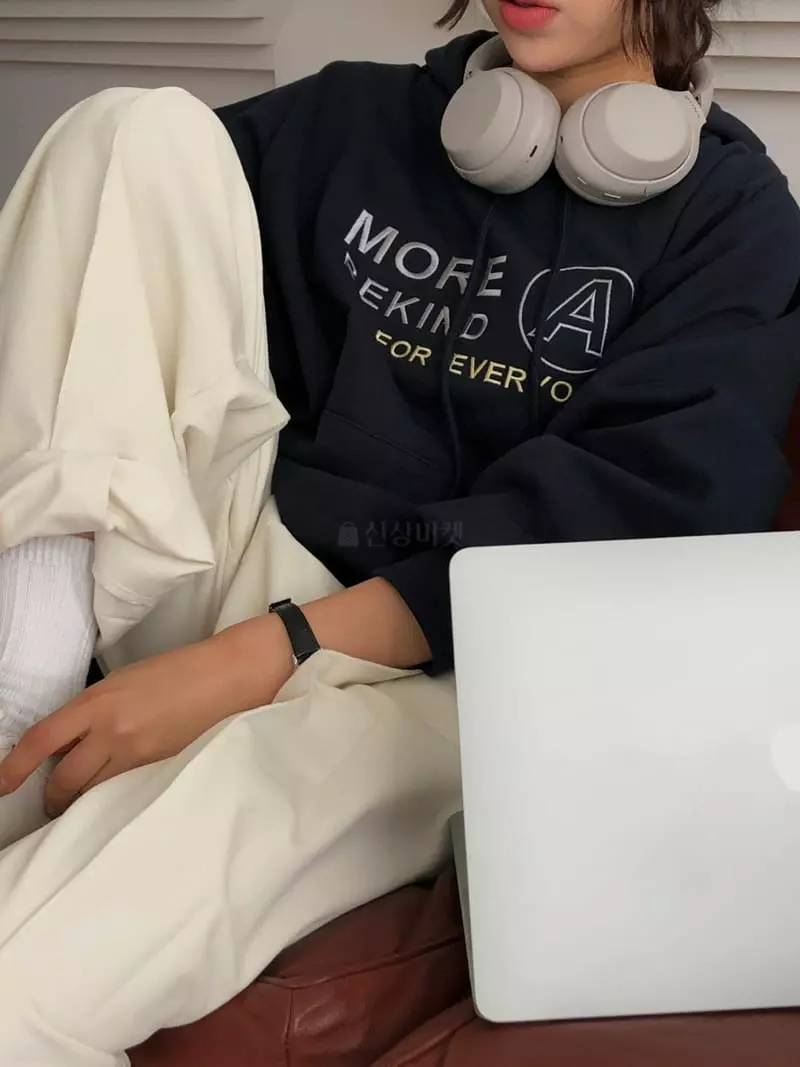 A Want - Korean Women Fashion - #womensfashion - More Hoody Tee - 2