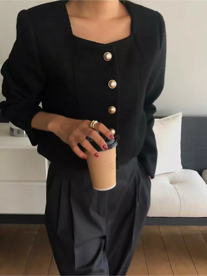 A Want - Korean Women Fashion - #womensfashion - More Tiwd Jacket