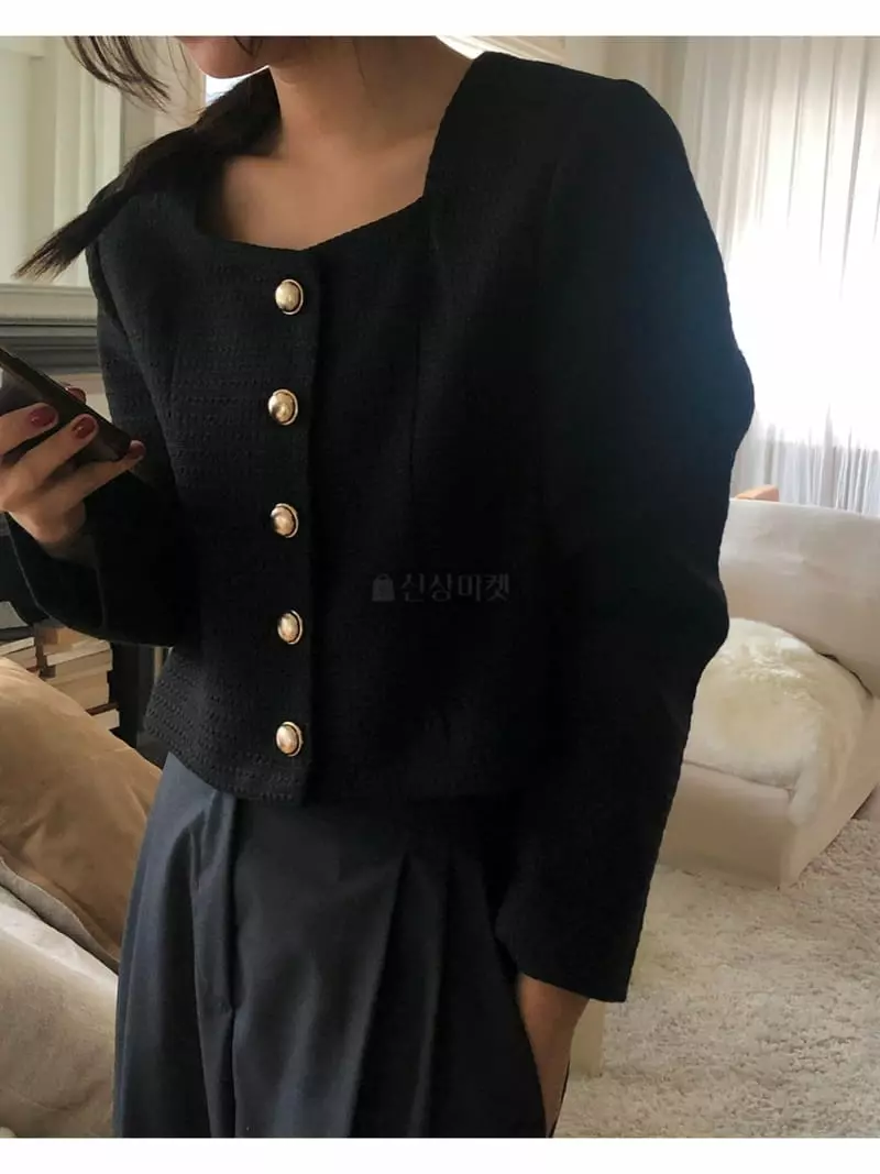 A Want - Korean Women Fashion - #womensfashion - More Tiwd Jacket - 3