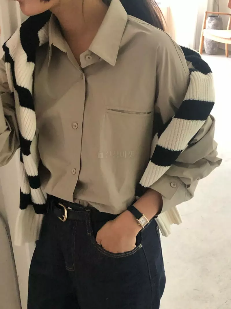 A Want - Korean Women Fashion - #womensfashion - Mare Shirt - 2