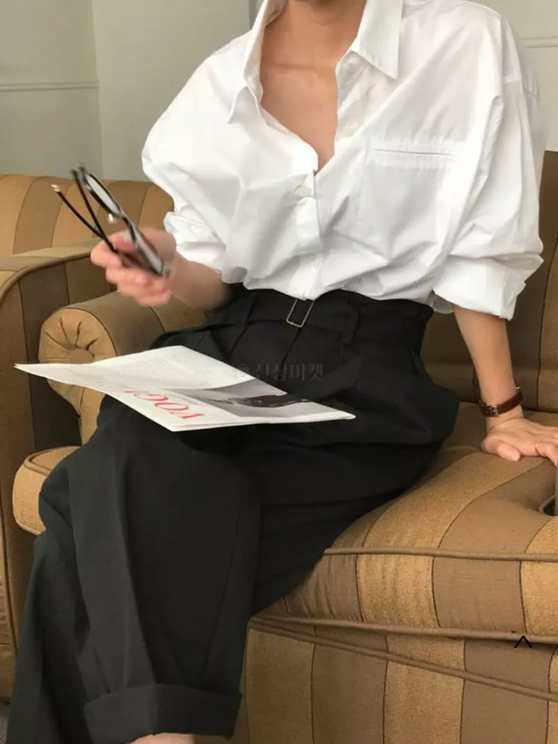 A Want - Korean Women Fashion - #momslook - Mare Shirt - 4