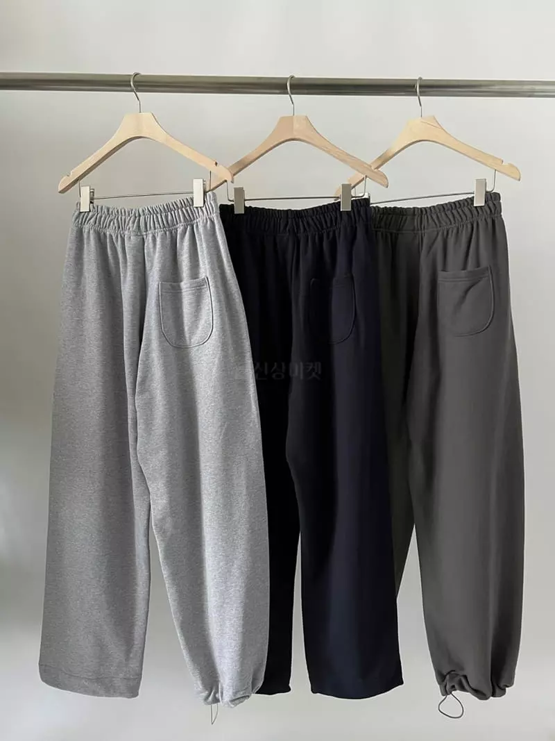 A Want - Korean Women Fashion - #womensfashion - Bird Terry Pants - 12