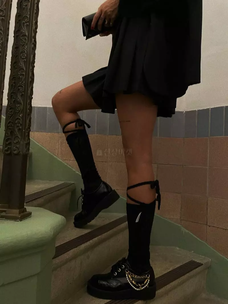 Abbeylee - Korean Women Fashion - #momslook - British Skirt - 11