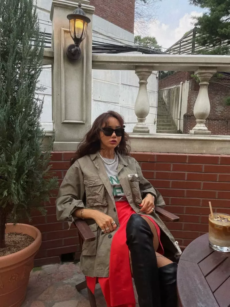 Abbeylee - Korean Women Fashion - #momslook - Bulkin Field Jacket - 10