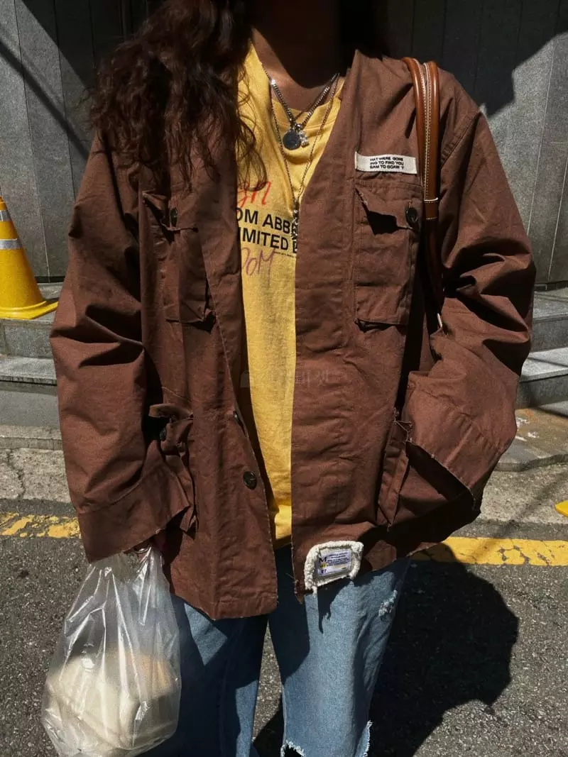 Abbeylee - Korean Women Fashion - #womensfashion - Bulkin Field Jacket - 4