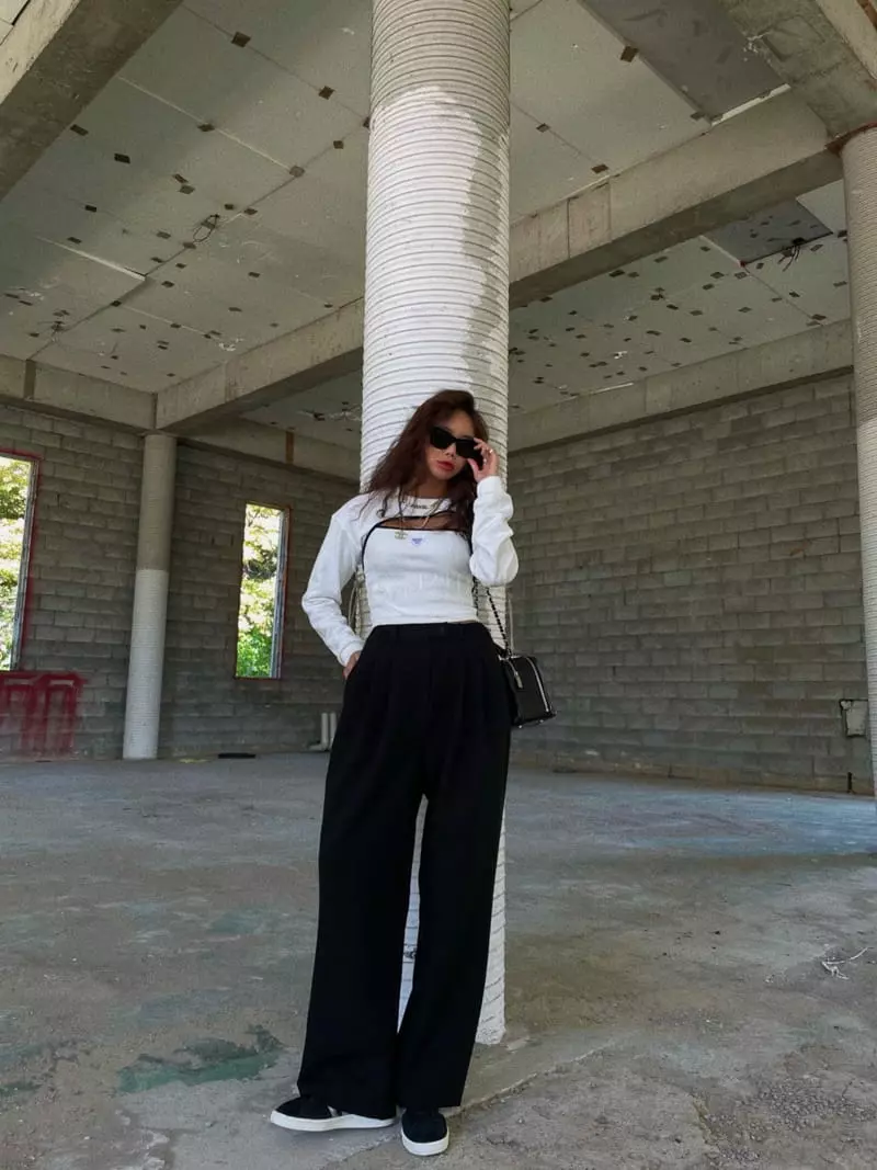 Abbeylee - Korean Women Fashion - #momslook - Local Pants - 6