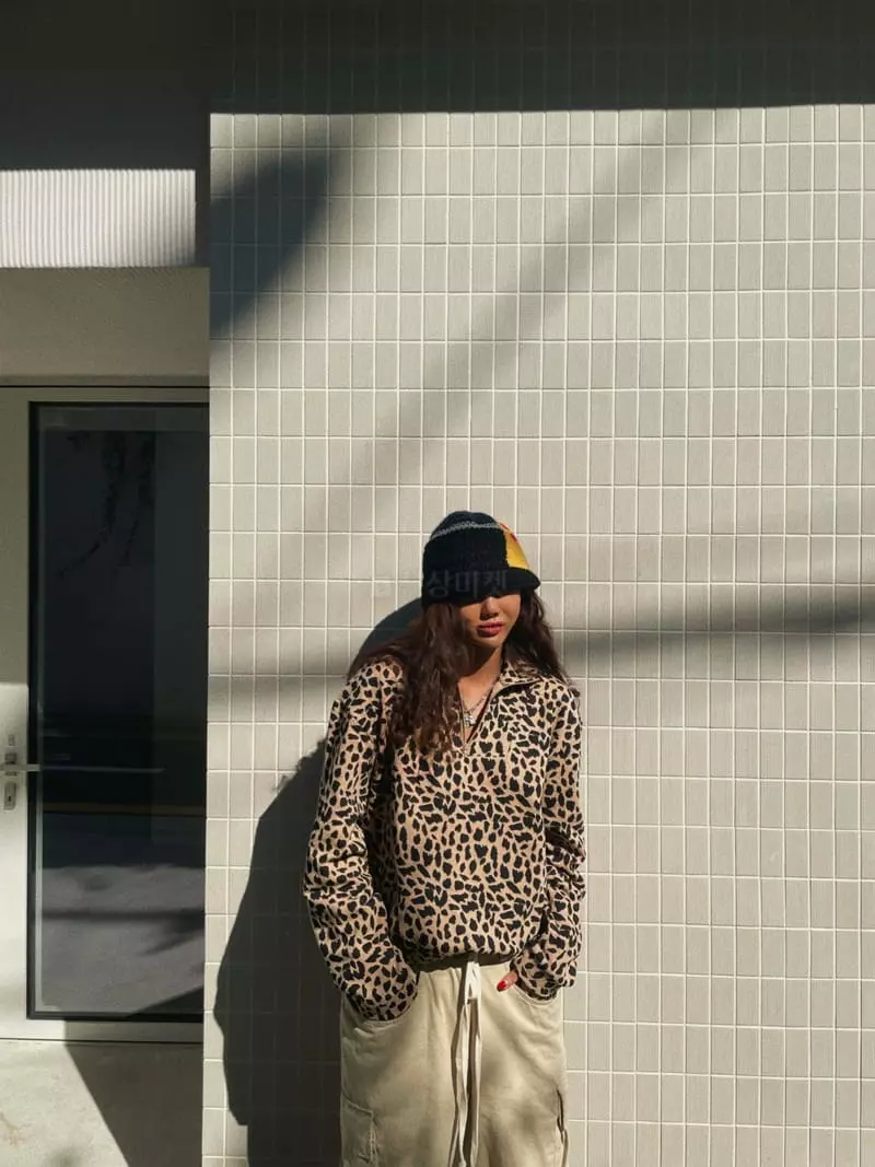 Abbeylee - Korean Women Fashion - #momslook - Leopard Anorak
