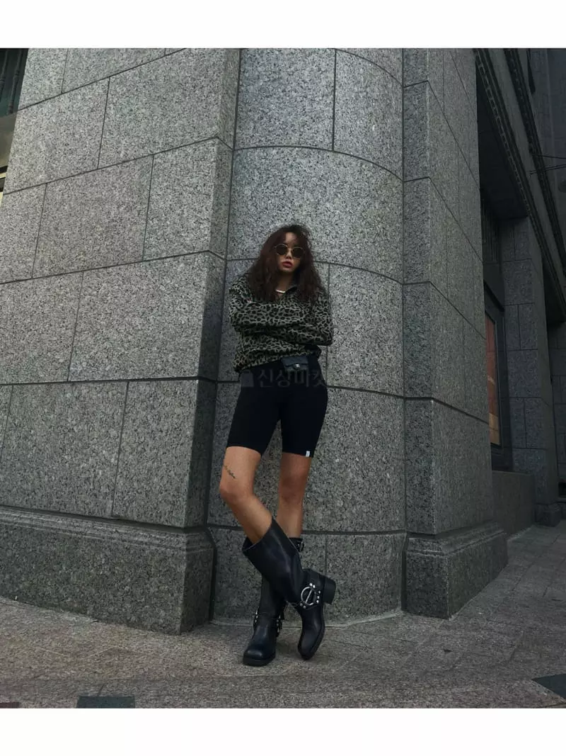 Abbeylee - Korean Women Fashion - #momslook - Leopard Anorak - 5