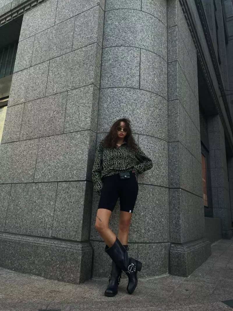 Abbeylee - Korean Women Fashion - #momslook - Leopard Anorak - 6