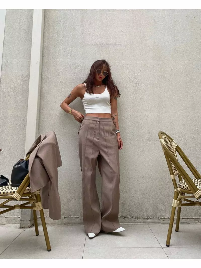 Abbeylee - Korean Women Fashion - #momslook - Four Season Sleeveless - 2