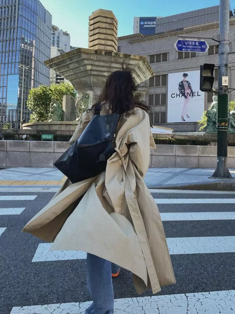 Abbeylee - Korean Women Fashion - #momslook - Trans Coat