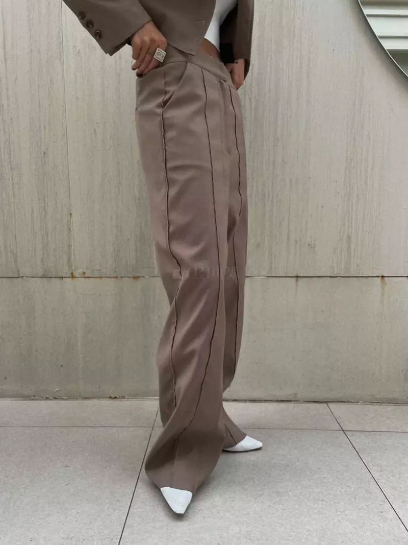 Abbeylee - Korean Women Fashion - #momslook - Cut Off Set - 11