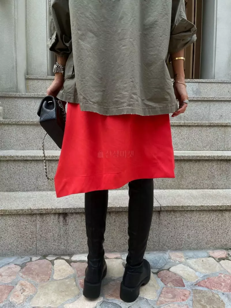 Abbeylee - Korean Women Fashion - #momslook - Unbal Skirt - 11