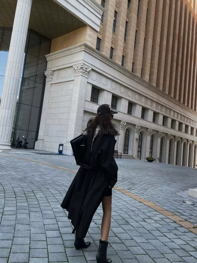 Abbeylee - Korean Women Fashion - #restrostyle - Trans Coat - 10