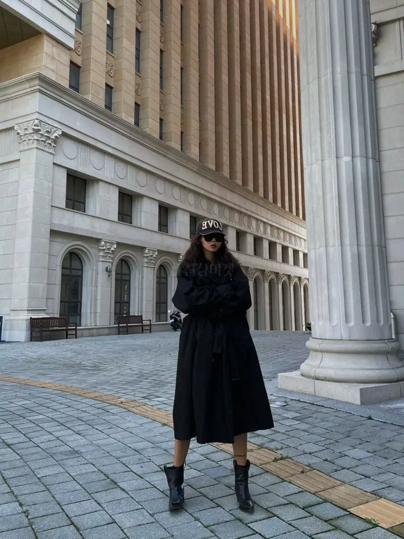 Abbeylee - Korean Women Fashion - #romanticstyle - Trans Coat - 11