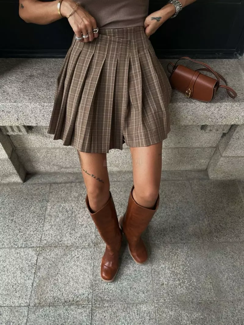 Abbeylee - Korean Women Fashion - #thatsdarling - British Skirt