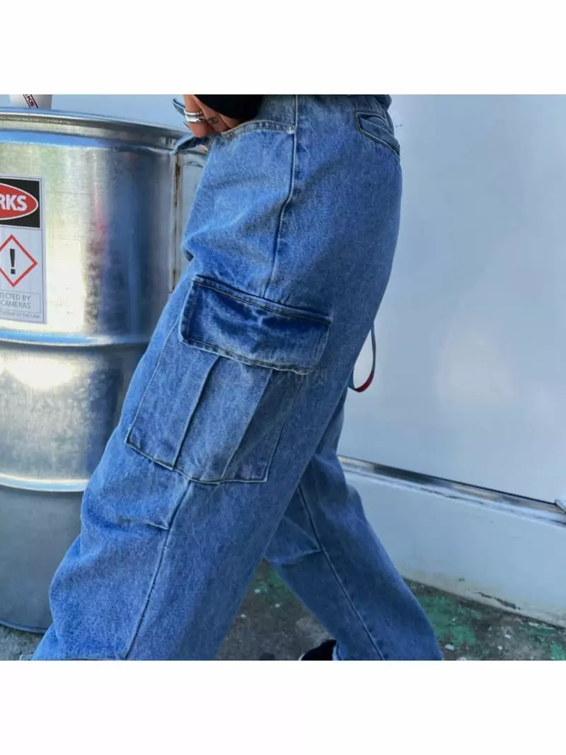 Abbeylee - Korean Women Fashion - #thatsdarling - Kick Jeans - 12