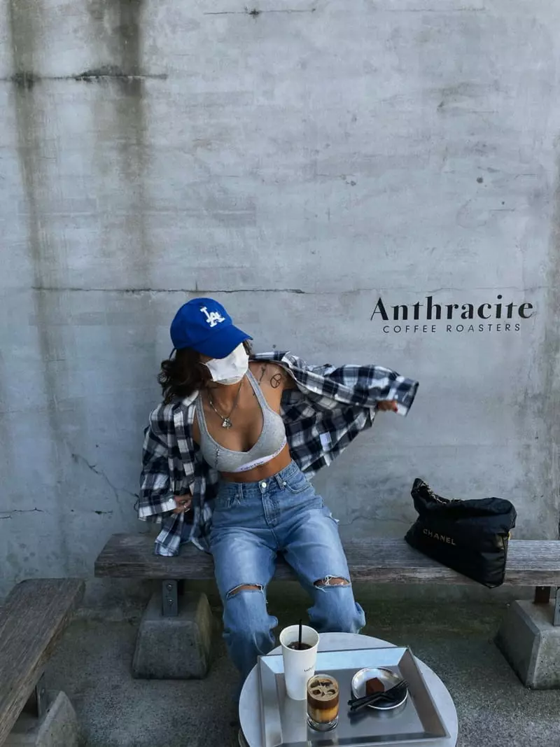 Abbeylee - Korean Women Fashion - #thatsdarling - Check Boxy Shirt - 7