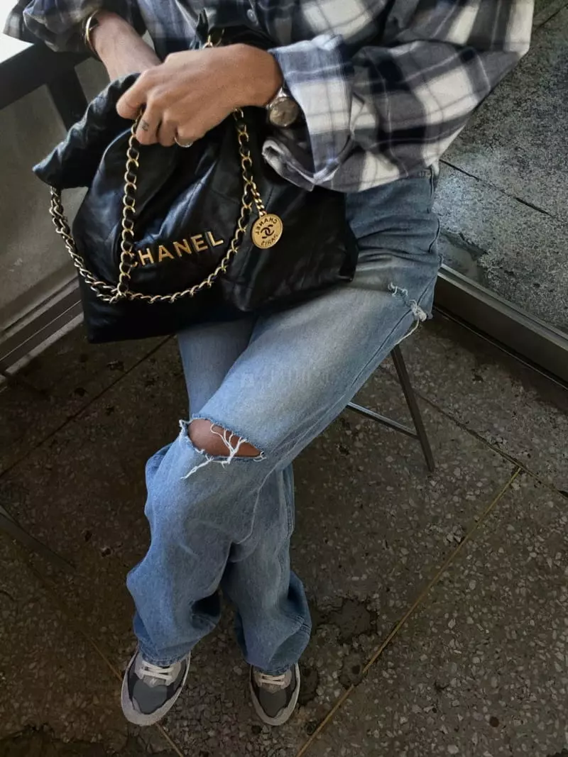 Abbeylee - Korean Women Fashion - #thelittlethings - Over Leck Jeans - 7