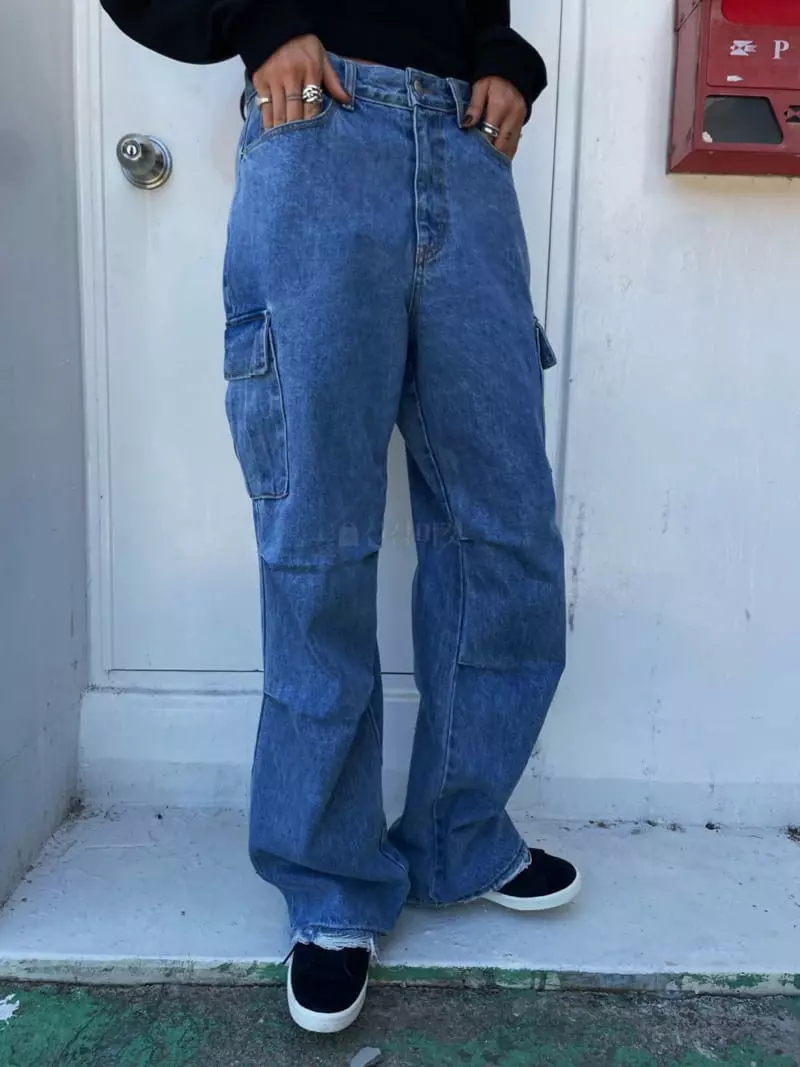 Abbeylee - Korean Women Fashion - #vintagekidsstyle - Kick Jeans - 7