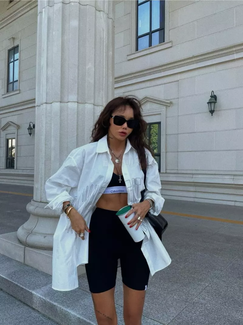 Abbeylee - Korean Women Fashion - #womensfashion - Boyfriends Shirt - 8