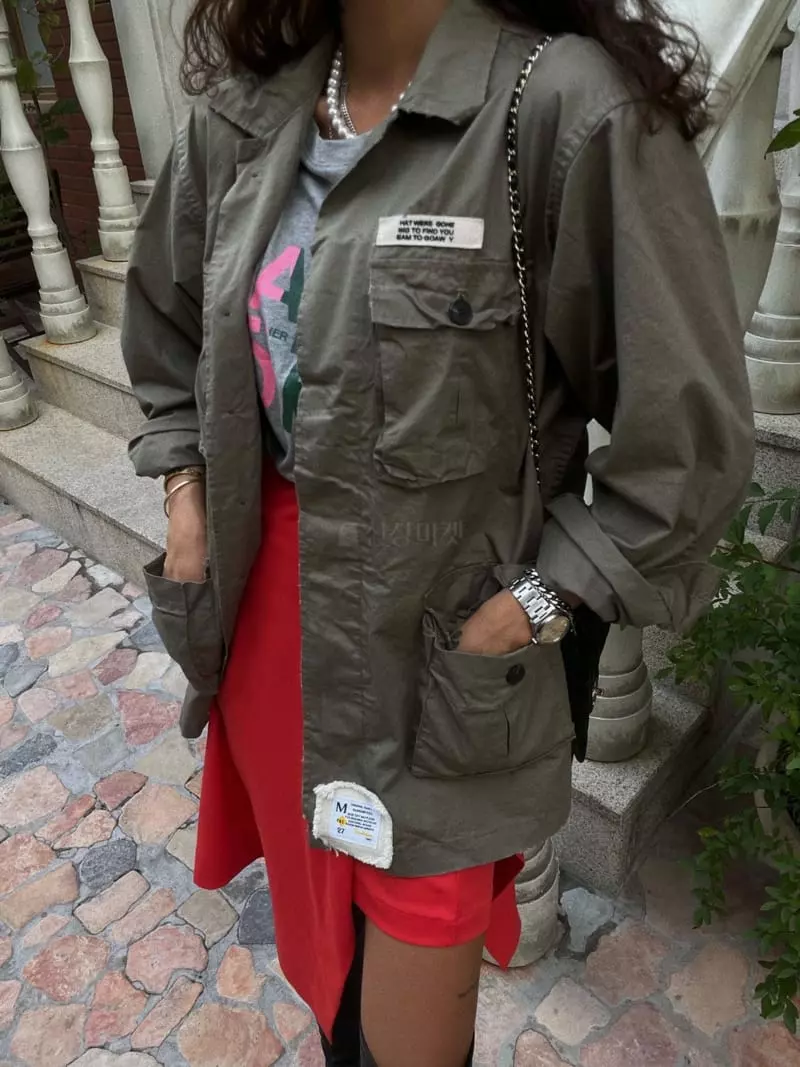 Abbeylee - Korean Women Fashion - #womensfashion - Bulkin Field Jacket - 7