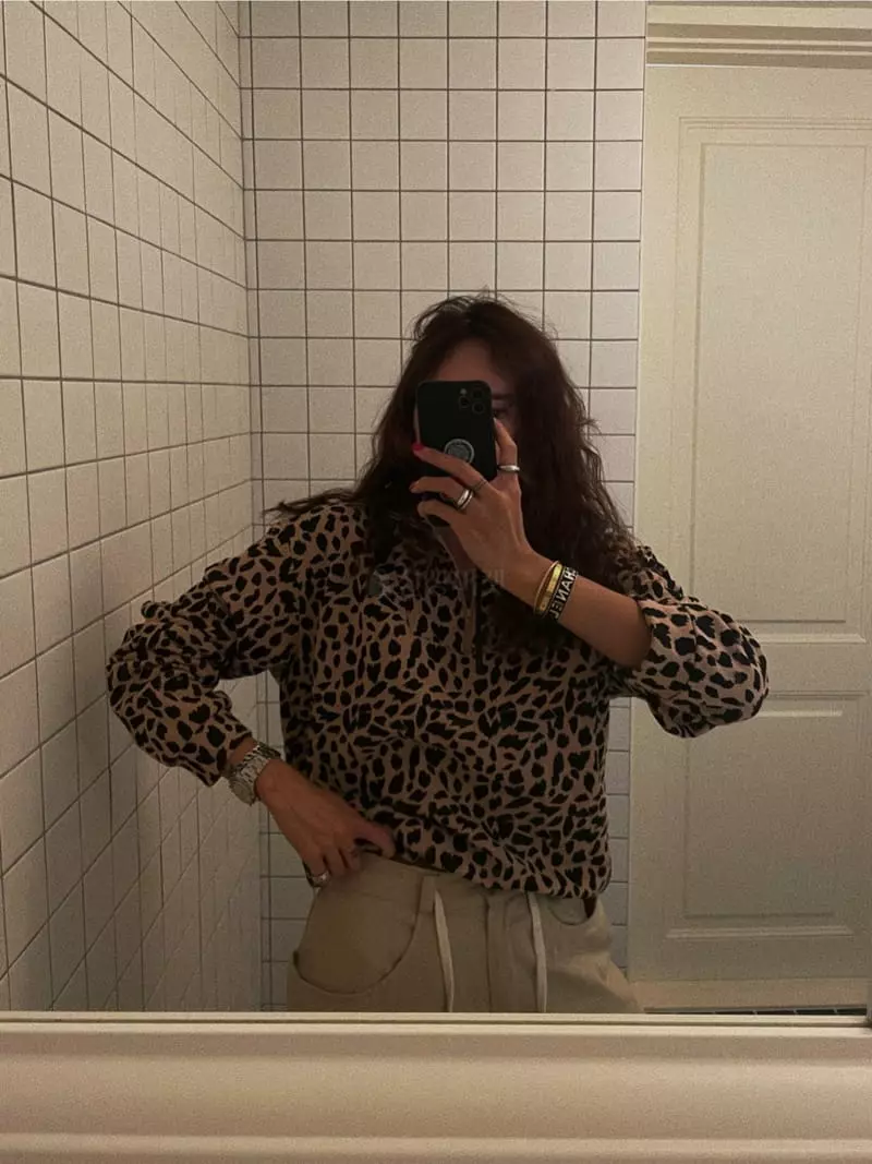 Abbeylee - Korean Women Fashion - #womensfashion - Leopard Anorak - 2