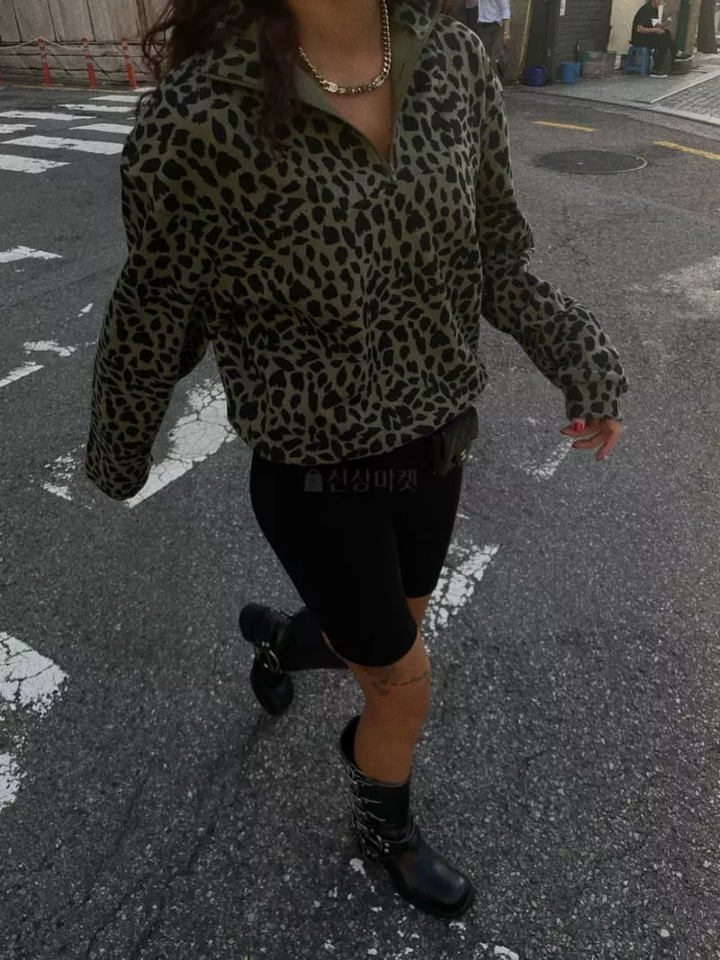 Abbeylee - Korean Women Fashion - #momslook - Leopard Anorak - 4