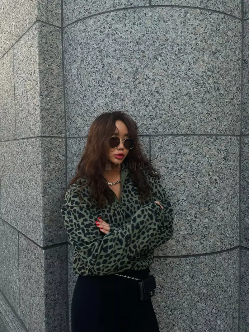 Abbeylee - Korean Women Fashion - #womensfashion - Leopard Anorak - 8